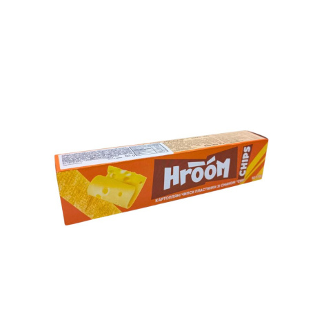 Chipsy ziemniaczne o smaku seru "HROOM", 50g