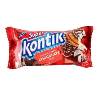 Ciasteczki kanapk „Super Kontik” o smaku czekolad 90g
