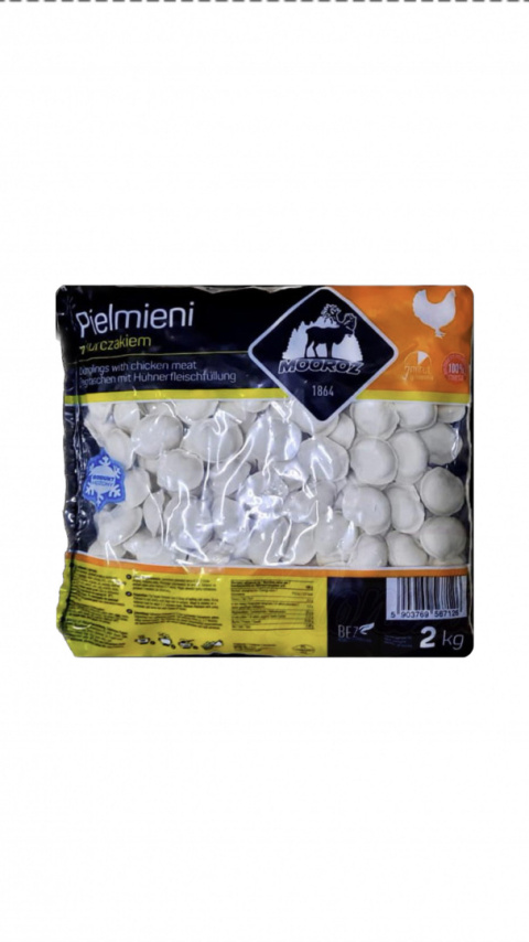 Pielmieni kurczak 2000g Mooroz Pielmieni kurczak 2000g Mooroz