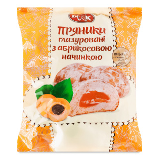 Pierniki z nadzieniem morelowym 300g