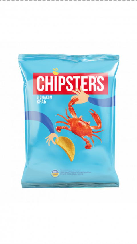chipsy Chipsters o smaku kraba chipsy Chipsters o smaku kraba