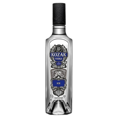Wodka „Kozak Ice“, 40% obj 0.5l Wodka „Kozak Ice“, 40% obj 0.5l