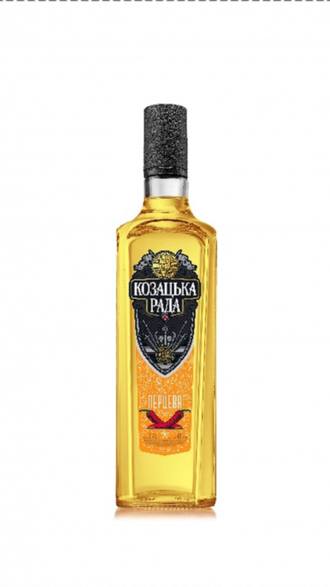 wodka Kozacka rada pepper 40% 0,5l wodka Kozacka rada pepper 40% 0,5l