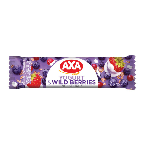 batonik zboz. o smaku owocow lesnych AXA batonik zboz. o smaku owocow lesnych AXA