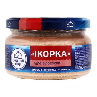 Wodny Świat "Ikorka" o smaku lososowym 160g.
