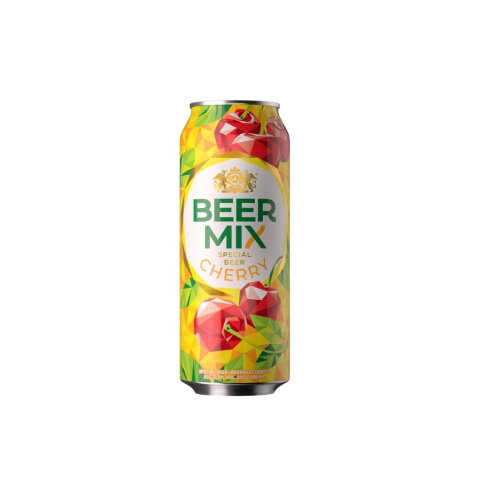 Piwo Wiśniowe “Beermix” puszka 500ml Piwo Wiśniowe “Beermix” puszka 500ml