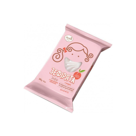 Zefir zefirczęta z nadzieniem brzoskwiniowym "JAKO" 300g Zefir zefirczęta z nadzieniem brzoskwiniowym "JAKO" 300g