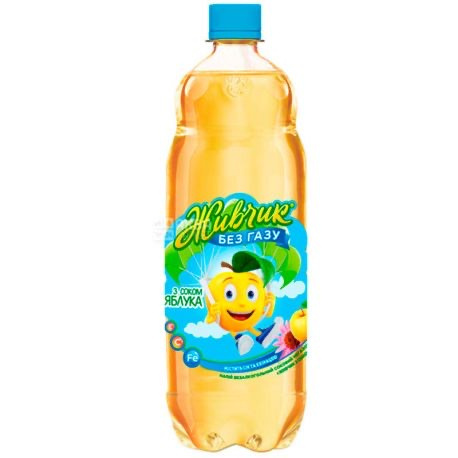 Napój niegazowany "Zywczyk" o smaku jablka, 1L PET Napój niegazowany "Zywczyk" o smaku jablka, 1L PET
