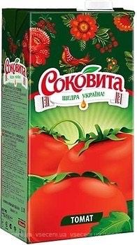 Nektar pomidorowy "Sokovita" 950ml Nektar pomidorowy "Sokovita" 950ml