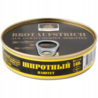 Pasztet ze szprotek Bering, 160g