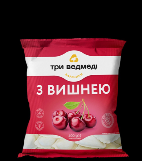 Pierogi z wiśniami "Three bears" 400g