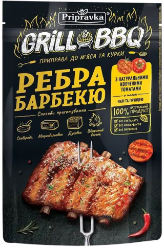 Grill BBQ Przyprawa do zeberek i kurczaka 30g Pripravka