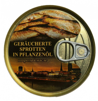 Szprotki w oleju Monolith, 160g