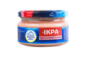 Wodny Świat "Pasta Kawiorowa N3" o smaku wędzonego lososia 160g.
