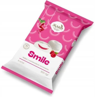 Zefir “Malinowy” pianki marshmallow 300g