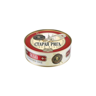 Konserwy rybne "Sardina w sosie pomidorowym" Staraja Riga, 240g