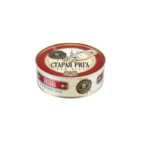 Konserwy rybne "Sardina w sosie pomidorowym" Staraja Riga, 240g Konserwy rybne "Sardina w sosie pomidorowym" Staraja Riga, 240g